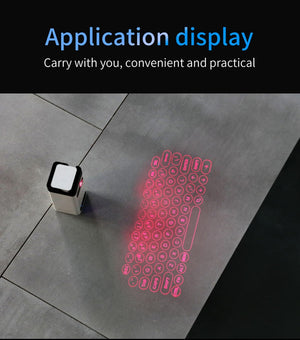 Virtual Laser Keyboard For Computers and phones With Mouse Function