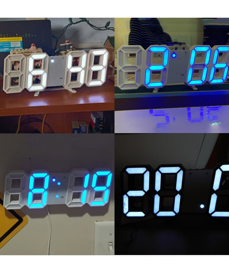 LED Digital Wall Clock