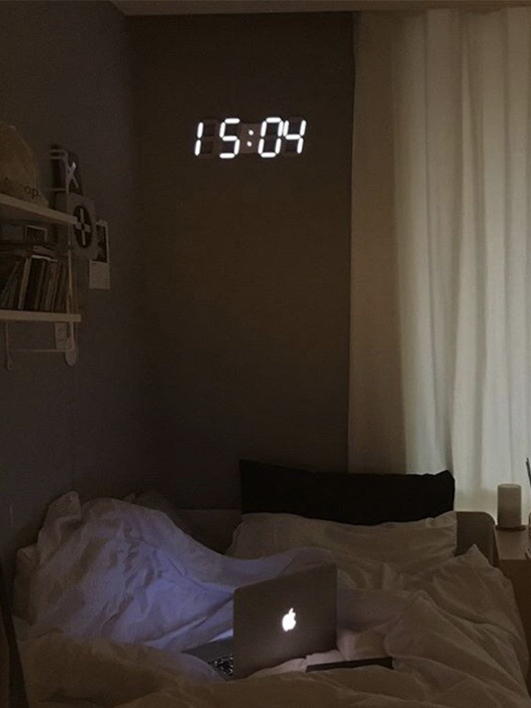 LED Digital Wall Clock